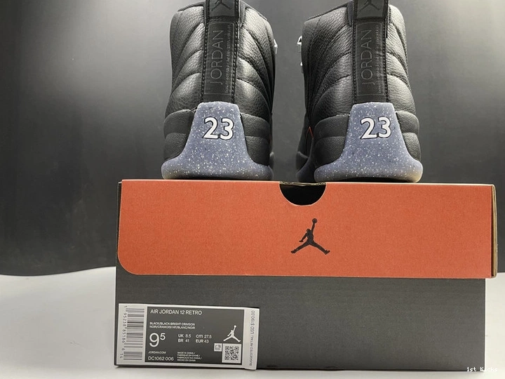 Black DC1062-006 Air Jordan 12 Utility 0116